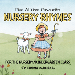 five nursery rhymes for the efl class presentation in colorful watercolor style