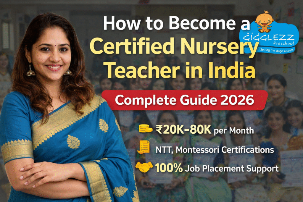 gigglezz nursery teacher guide india