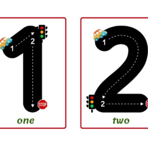 number tracing flashcards