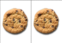 who took the cookie cards garden english