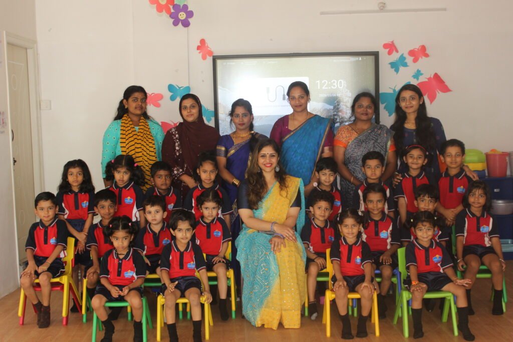 Practice lesson with children